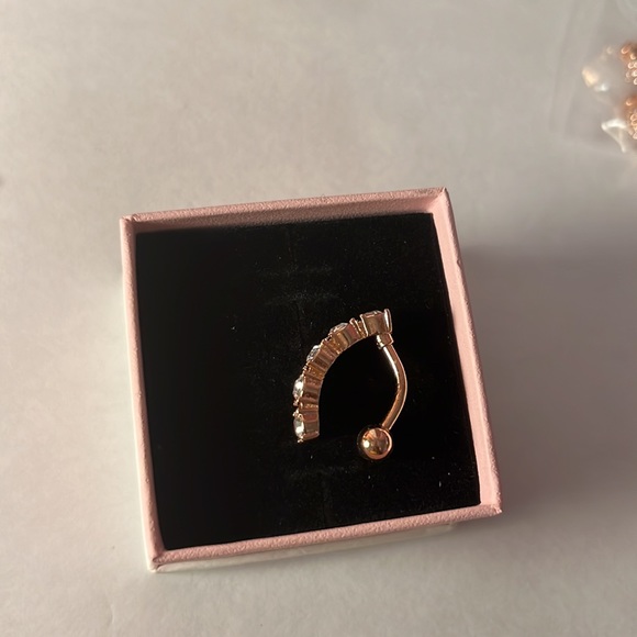 Stainless Steel Belly Button Ring - Picture 2 of 2